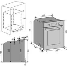 Духовой шкаф VENTOLUX RICHMOND 6 TC BK