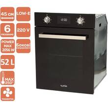 Духовой шкаф VENTOLUX RICHMOND 6 TC BK