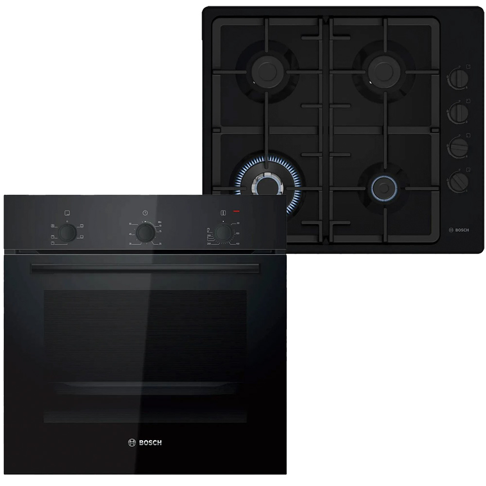 Комплект BOSCH духова шафа HBF011BA1T + газова варильна поверхня PBH6C6K90R Комплект BOSCH духова шафа HBF011BA1T + газова варильна поверхня PBH6C6K90R