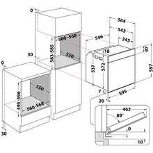 Духовой шкаф WHIRLPOOL WOI4S8HM2SBA