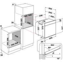 Духова шафа WHIRLPOOL WOI5S8CM1SBA