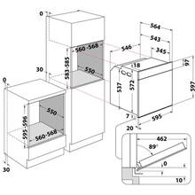 Духовой шкаф WHIRLPOOL WOI5S8CM1SXA