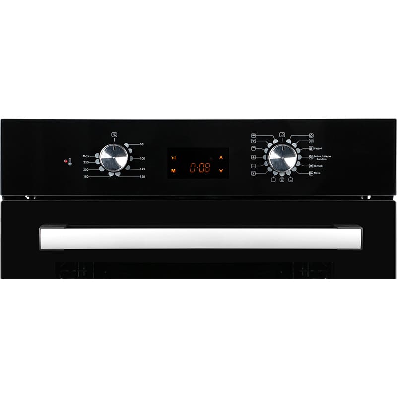 Духовой шкаф LUXELL B66-SGF3 (DDT) Black Объём 60