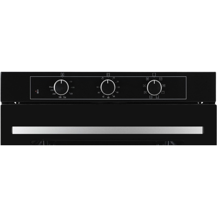 Встраиваемая духовка KUMTEL A68-SF3 (MT) BLACK Объём 80
