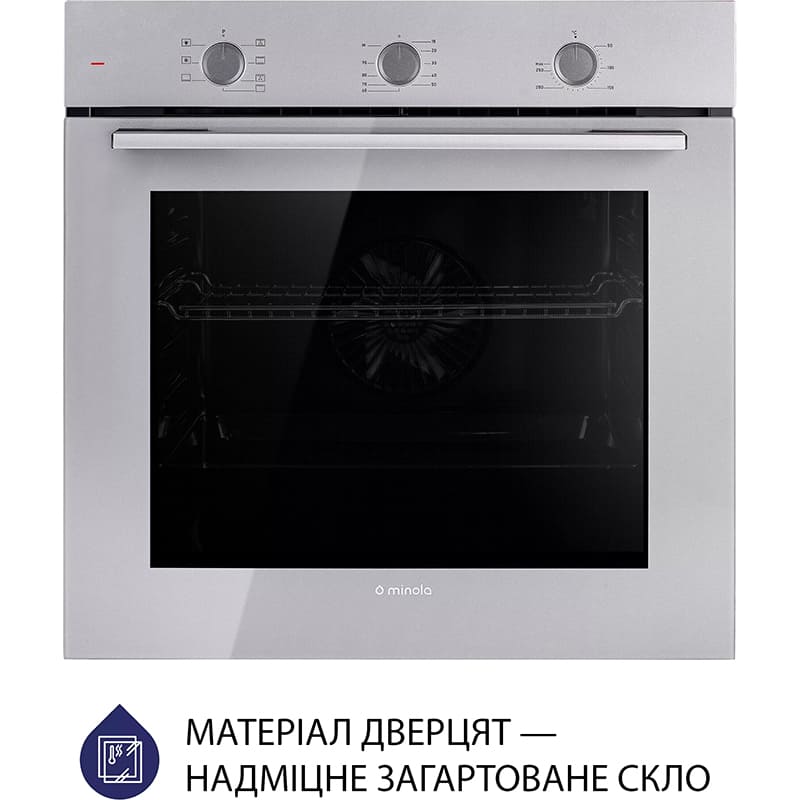 Духовой шкаф MINOLA EO 674 Dove Gray Тип духовки электрическая