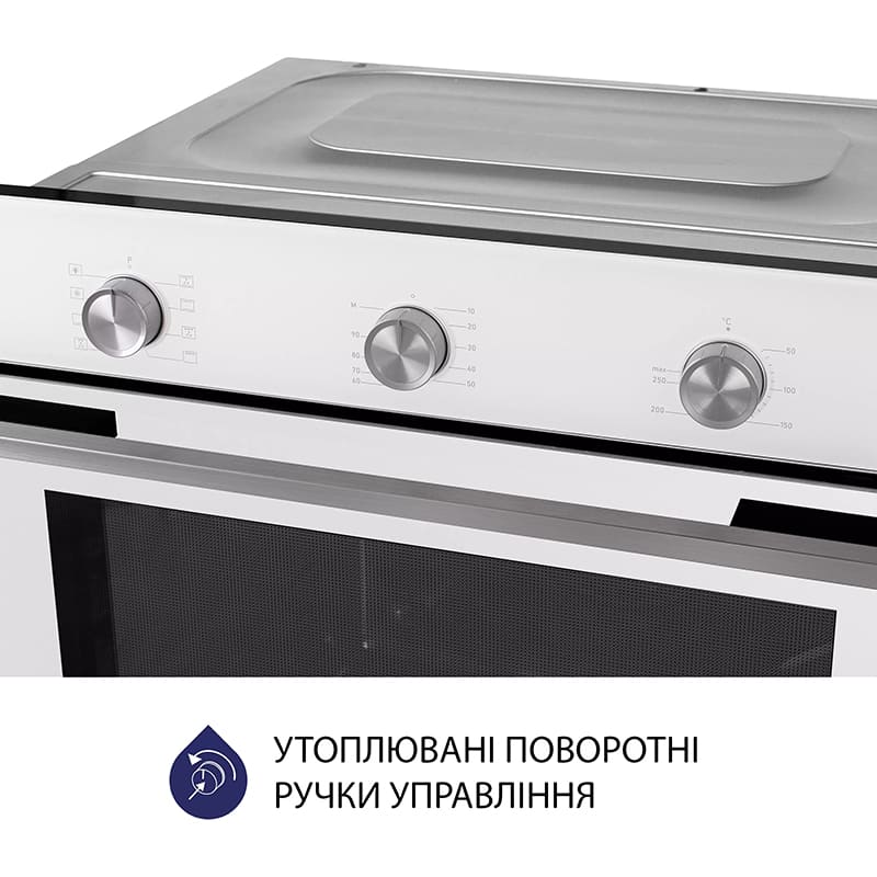 Духовой шкаф MINOLA EO 684 WH Тип очистки эмаль легкой очистки