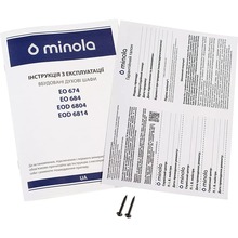 Духовой шкаф MINOLA EOD 6804 Midnight