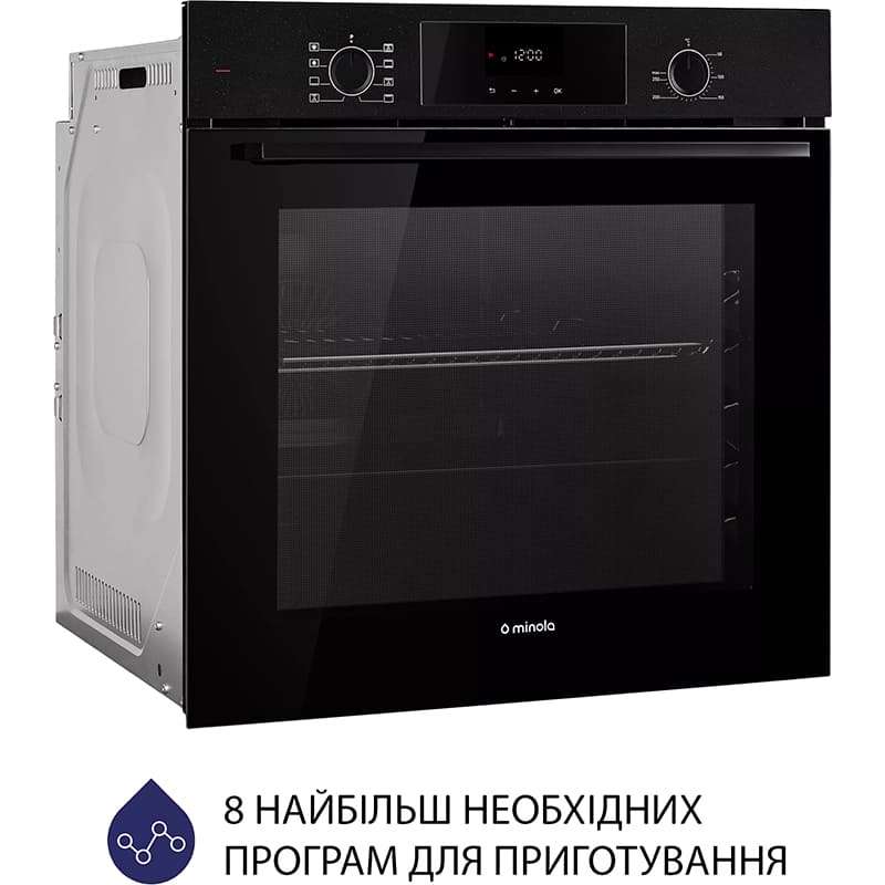 Духовой шкаф MINOLA EOD 6804 Midnight Объём 68