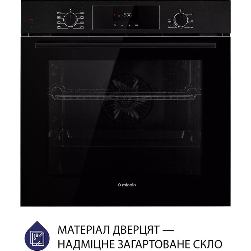 Духовой шкаф MINOLA EOD 6804 Midnight Дополнительно Максимальная мощность: 2509 Вт