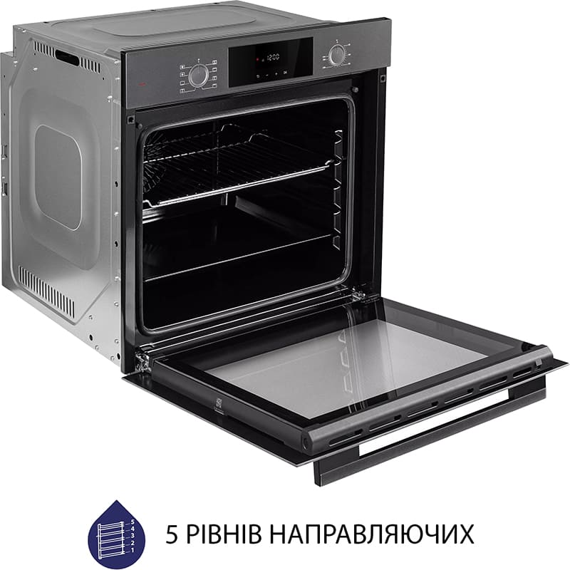 Заказать Духовой шкаф MINOLA EOD 6804 Platinum Gray