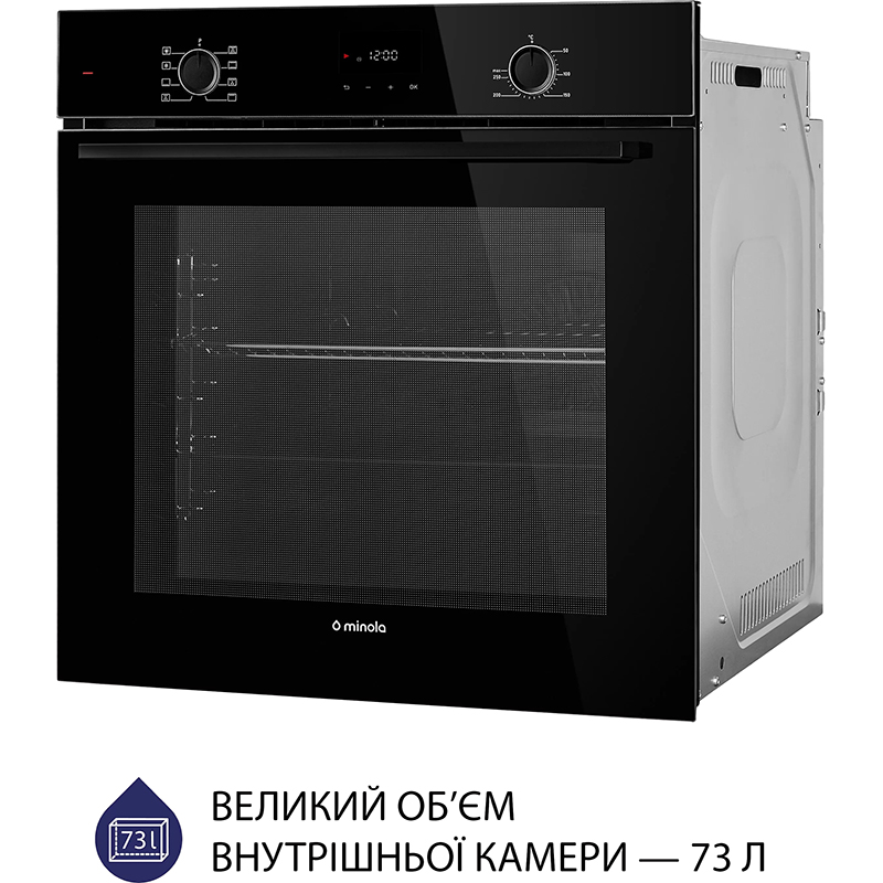 Духовой шкаф MINOLA EOD 6814 BL Тип духовки электрическая