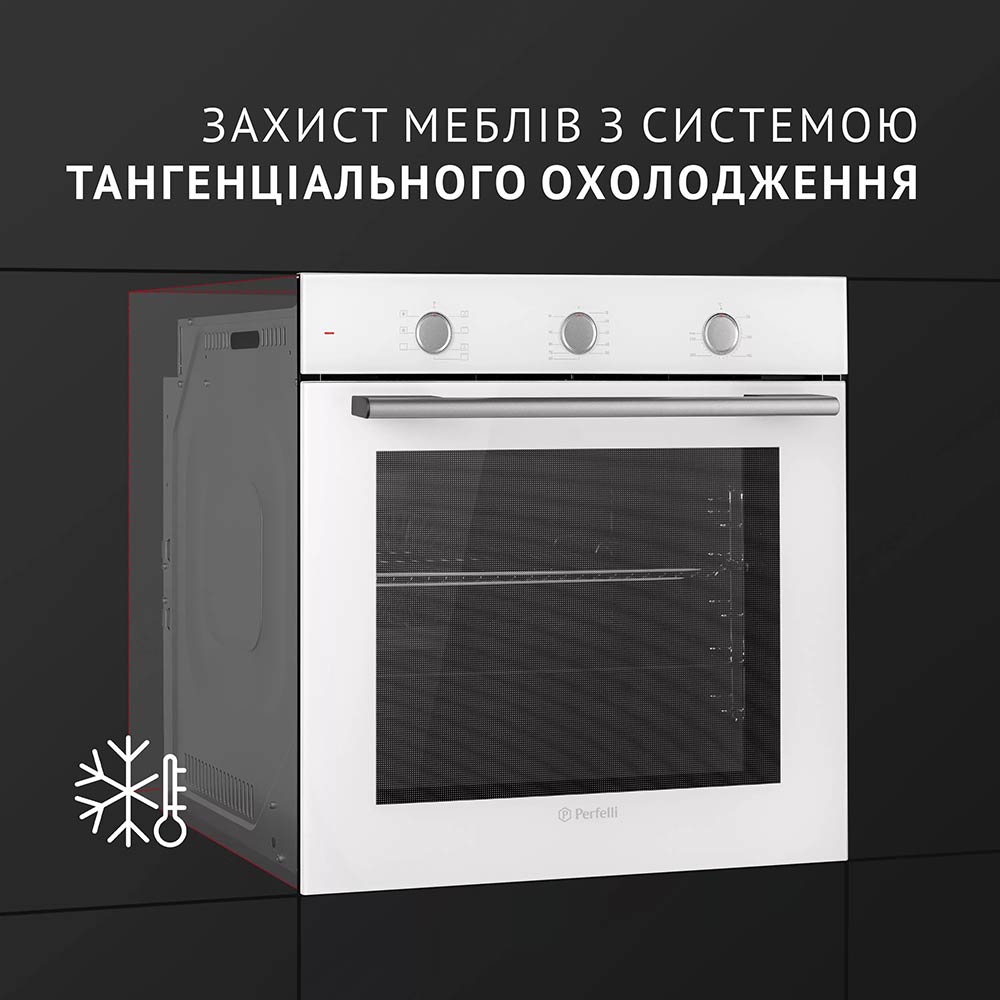 Обзор Духовой шкаф PERFELLI Perla 6M7 Bianco  (0450055)