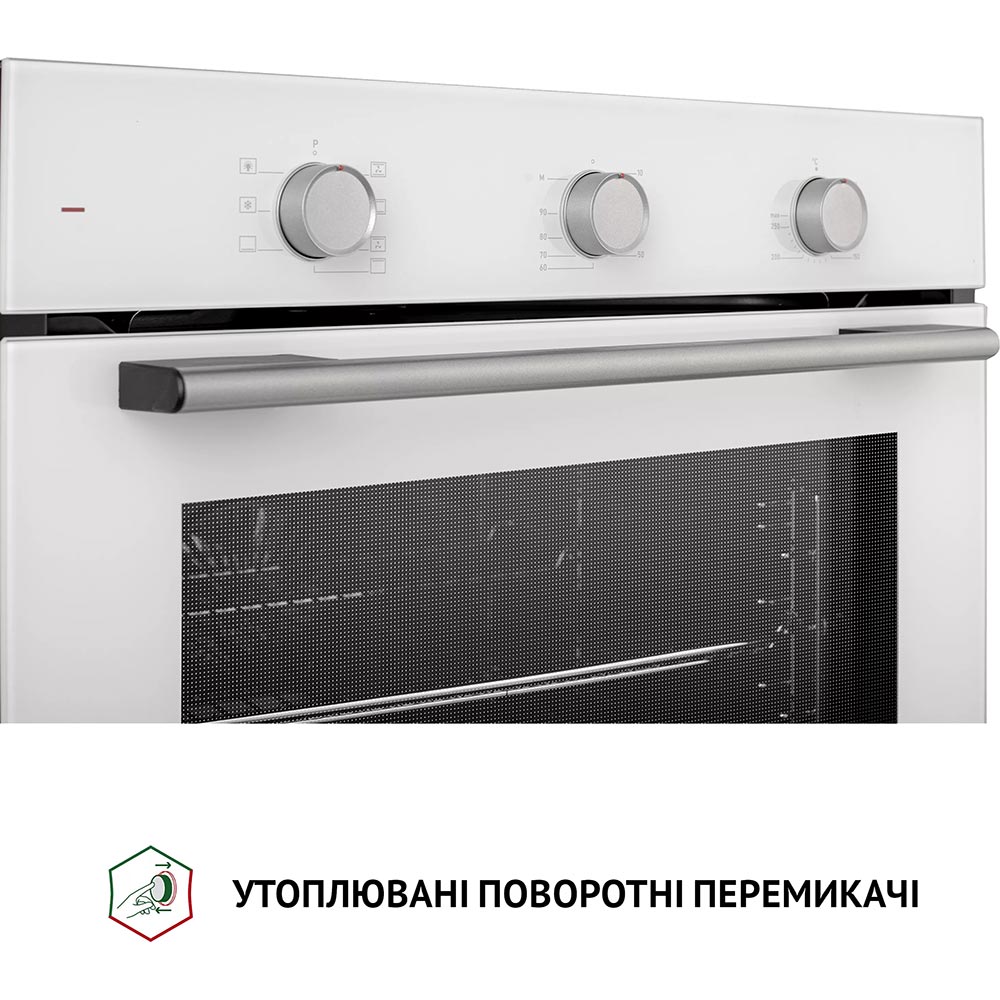 Духовой шкаф PERFELLI Perla 6M7 Bianco  (0450055) Тип очистки эмаль легкой очистки