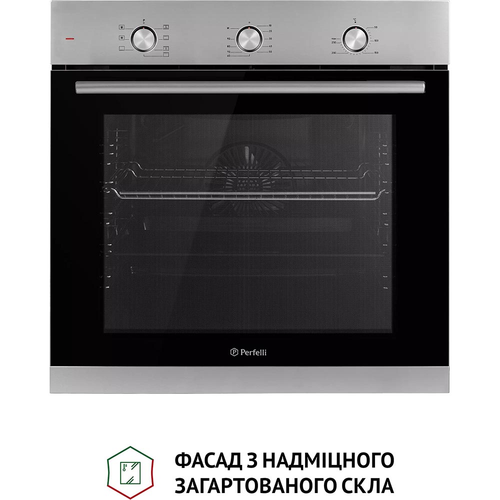Духовой шкаф PERFELLI Perla 6M7 Inox (0450056) Объём 78