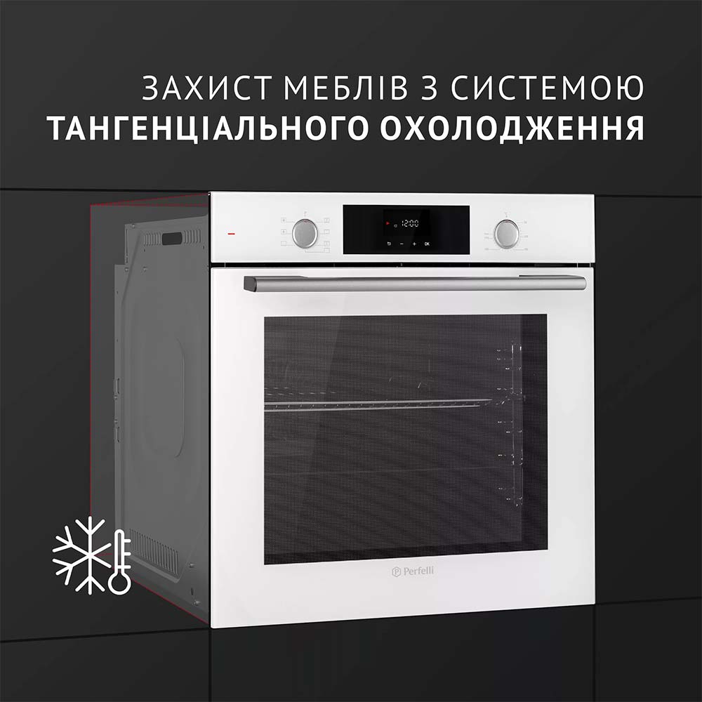 Обзор Духовой шкаф PERFELLI Perla 6D7 Bianco (0450058)