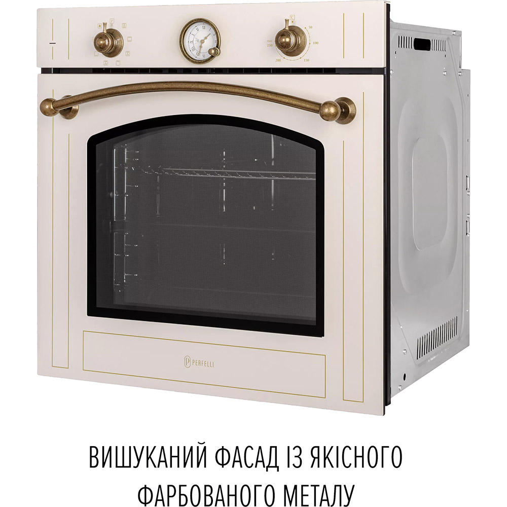 Внешний вид Духовой шкаф PERFELLI Retro 6A8N Beige (0450060)