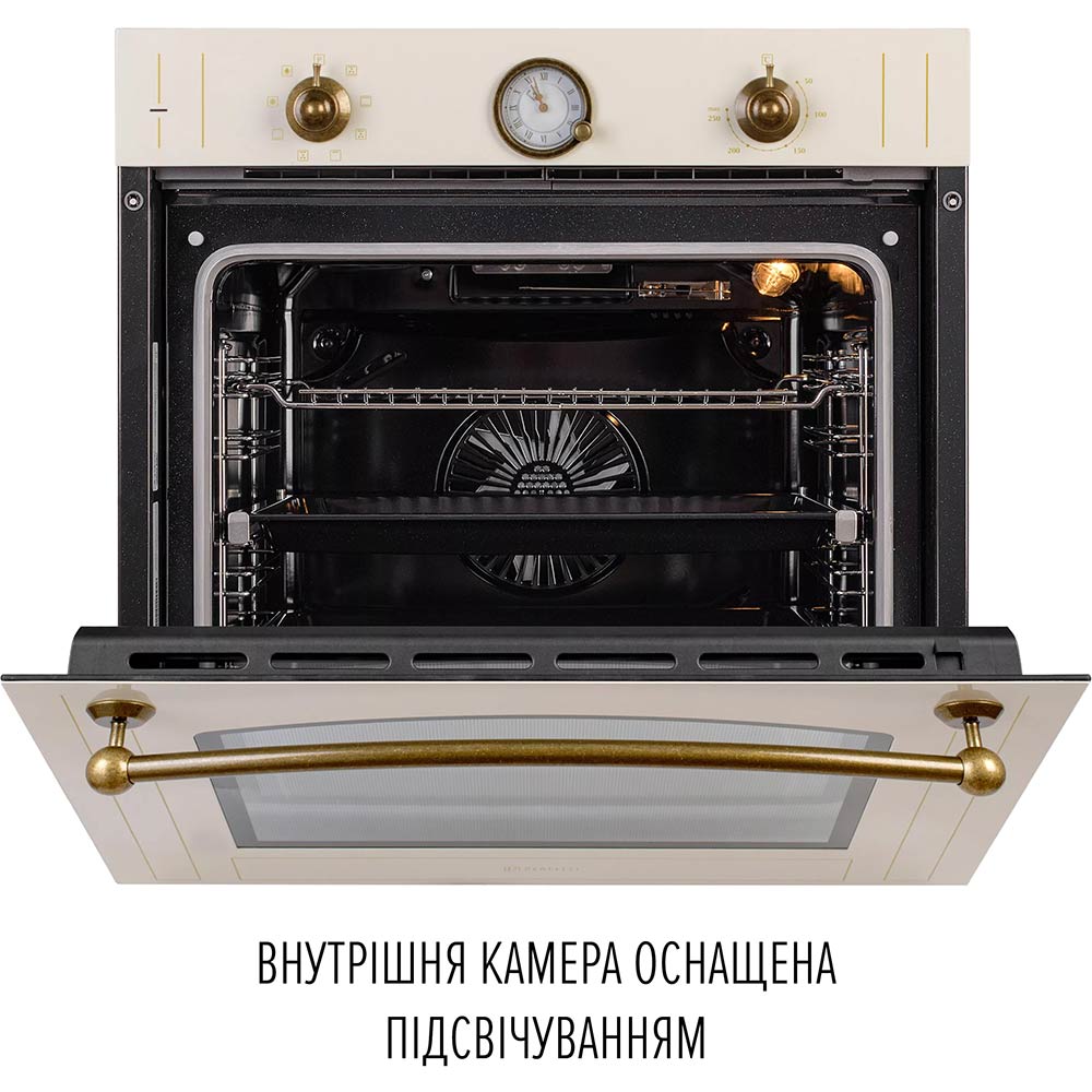 Заказать Духовой шкаф PERFELLI Retro 6A8N Beige (0450060)