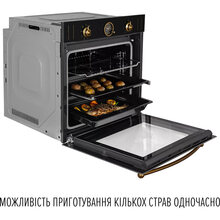 Духовой шкаф PERFELLI Vintage 6A8N Nero (0450061)