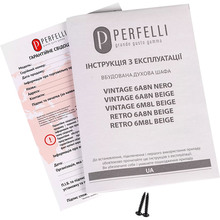 Духовой шкаф PERFELLI Vintage 6A8N Nero (0450061)
