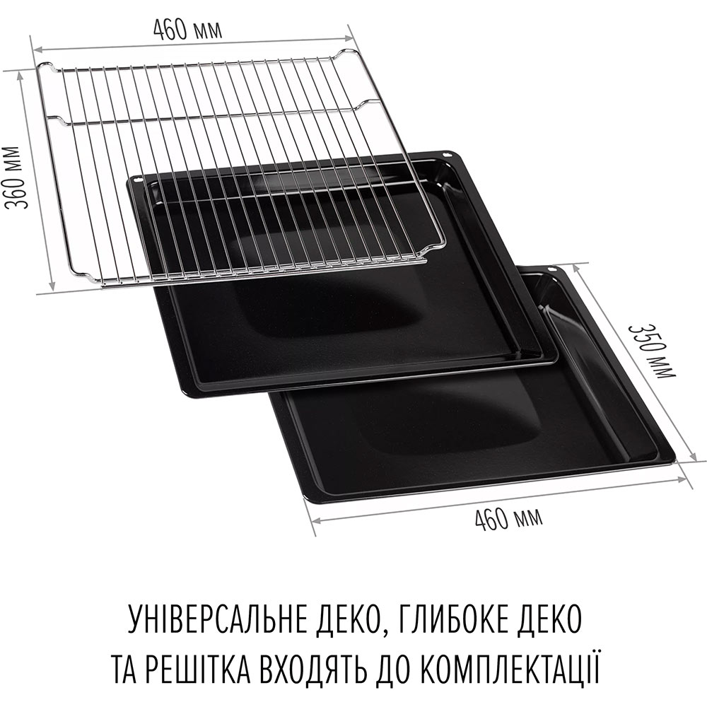 Фото 18 Духовой шкаф PERFELLI Vintage 6A8N Nero (0450061)
