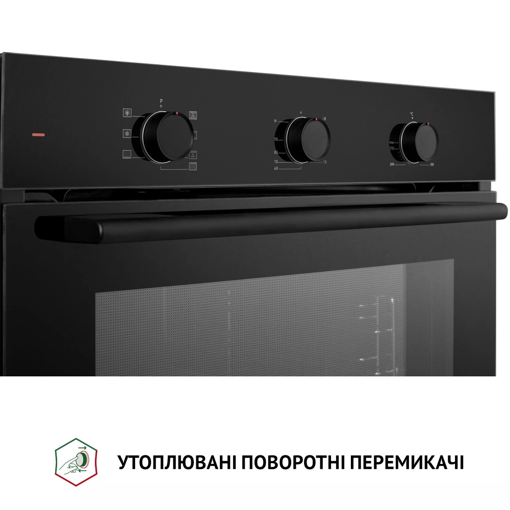 Внешний вид Встраиваемая духовка PERFELLI PERLA 6M7 NERO (0450054)
