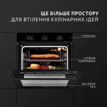Встраиваемая духовка PERFELLI PERLA 6M7 NERO (0450054)