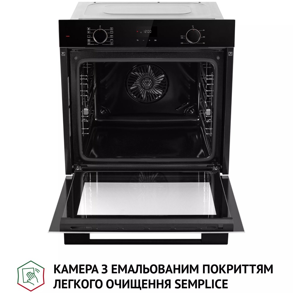 Встраиваемая духовка PERFELLI DIAMOND 6D10N NERO (0450044) Тип духовки электрическая