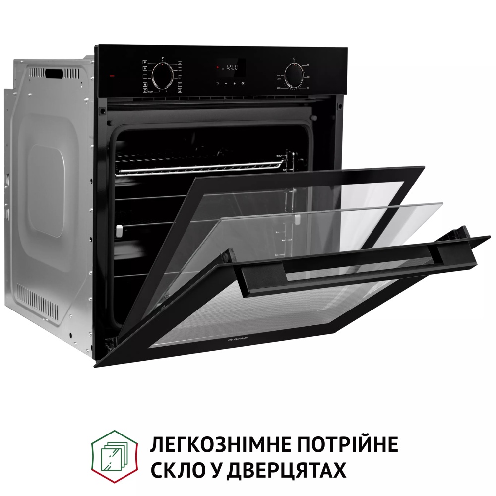 Фото Встраиваемая духовка PERFELLI DIAMOND 6D10N NERO (0450044)