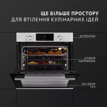 Встраиваемая духовка PERFELLI DIAMOND 6D10N INOX (0450046)