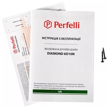 Встраиваемая духовка PERFELLI DIAMOND 6D10N INOX (0450046)