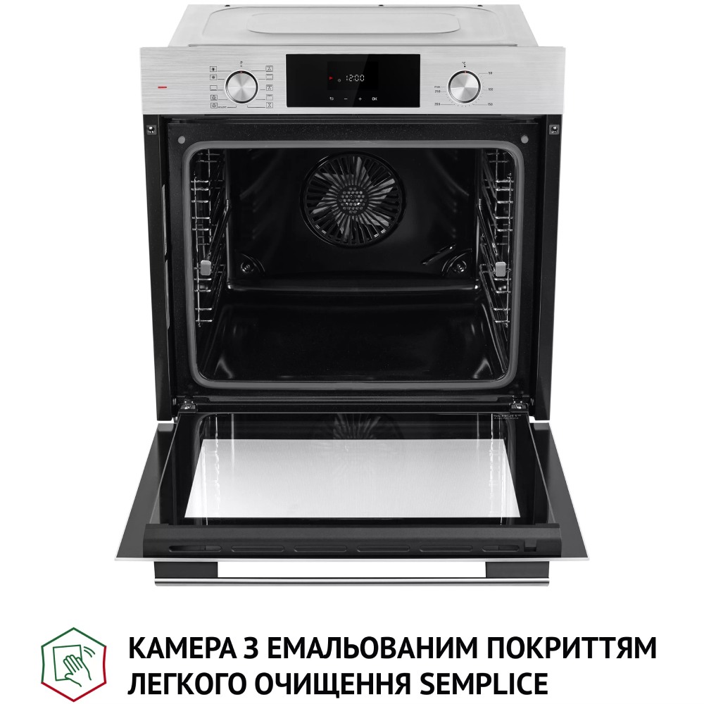 Встраиваемая духовка PERFELLI DIAMOND 6D10N INOX (0450046) Тип очистки эмаль легкой очистки