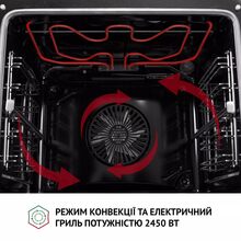 Встраиваемая духовка PERFELLI DIAMOND 6D10N INOX (0450046)
