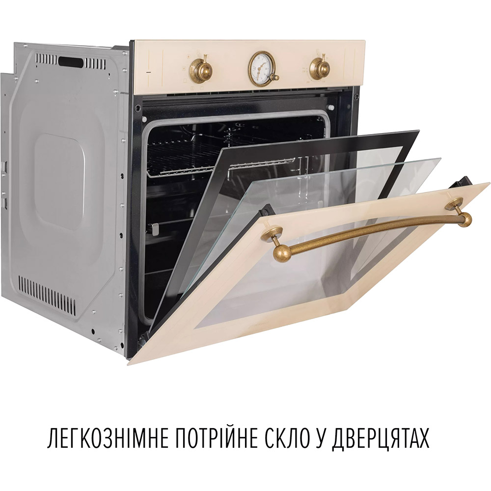 Фото Духовой шкаф PERFELLI Vintage 6A8N Beige (0450062)