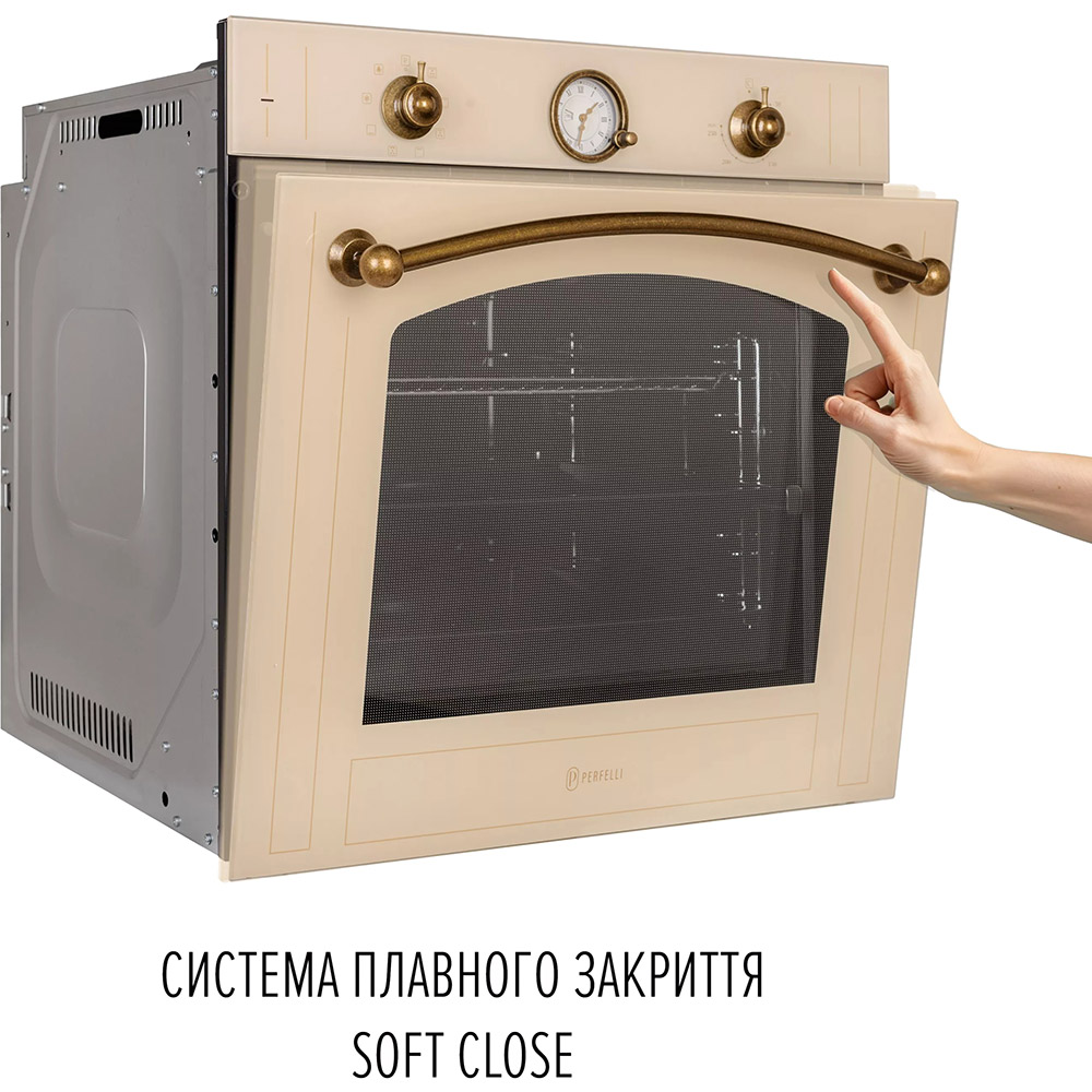 Духовой шкаф PERFELLI Vintage 6A8N Beige (0450062) Тип духовки электрическая