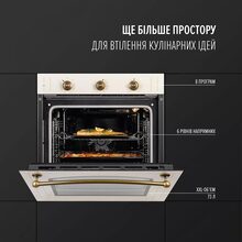 Духовой шкаф PERFELLI Retro 6M8L Beige (0450063)