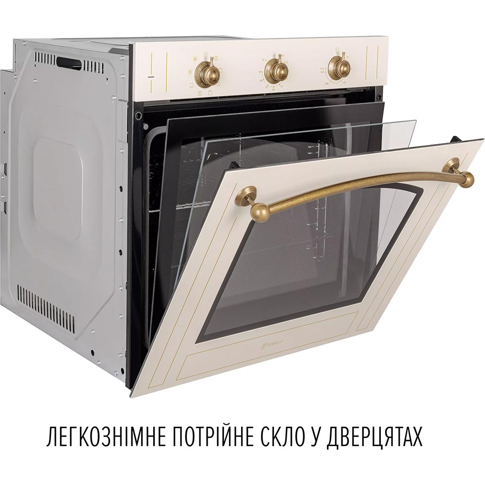 В Украине Духовой шкаф PERFELLI Retro 6M8L Beige (0450063)