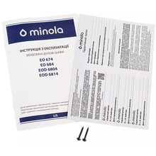 Духовой шкаф MINOLA EOD 6814 WH