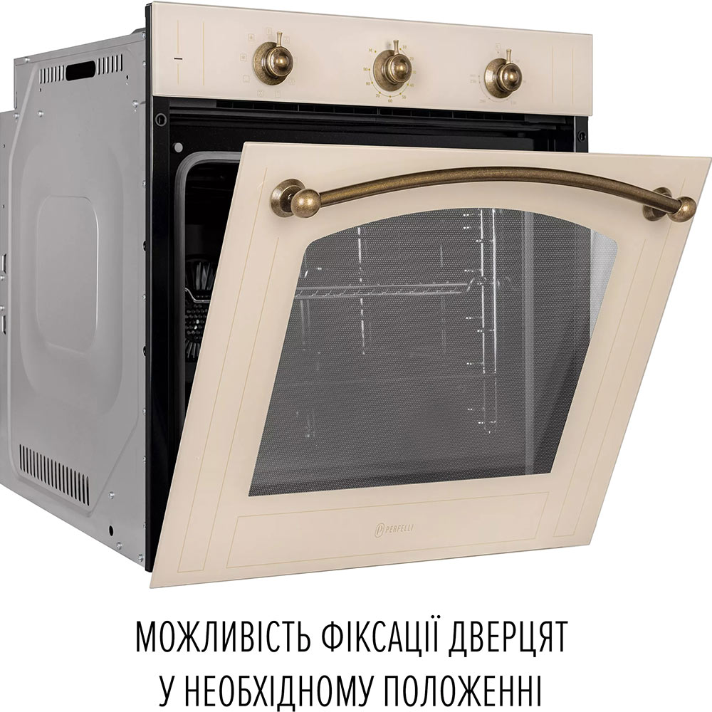 Духовой шкаф PERFELLI Vintage 6M8L Beige (0450064) Тип духовки электрическая