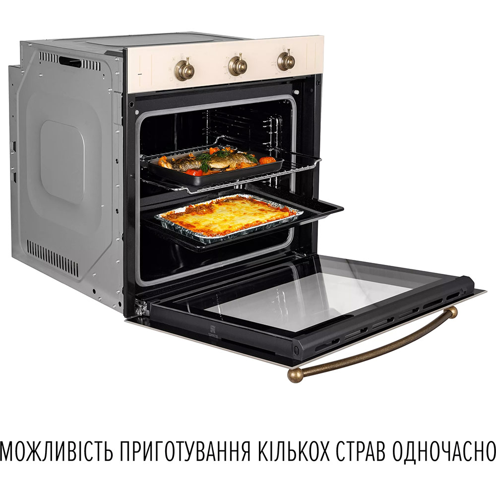 Изображение Духовой шкаф PERFELLI Vintage 6M8L Beige (0450064)