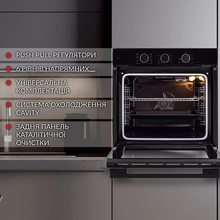 Встраиваемая духовка WEILOR FPO6F8BK