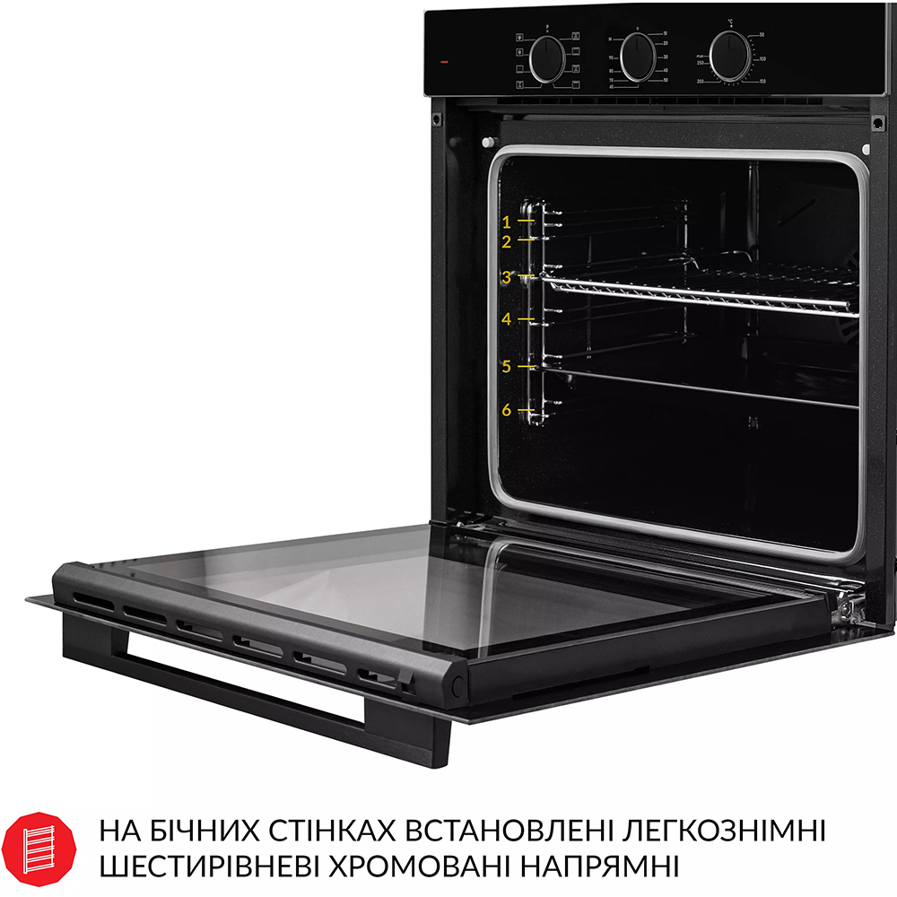 В Фокстрот Встраиваемая духовка WEILOR FPO6F8BK