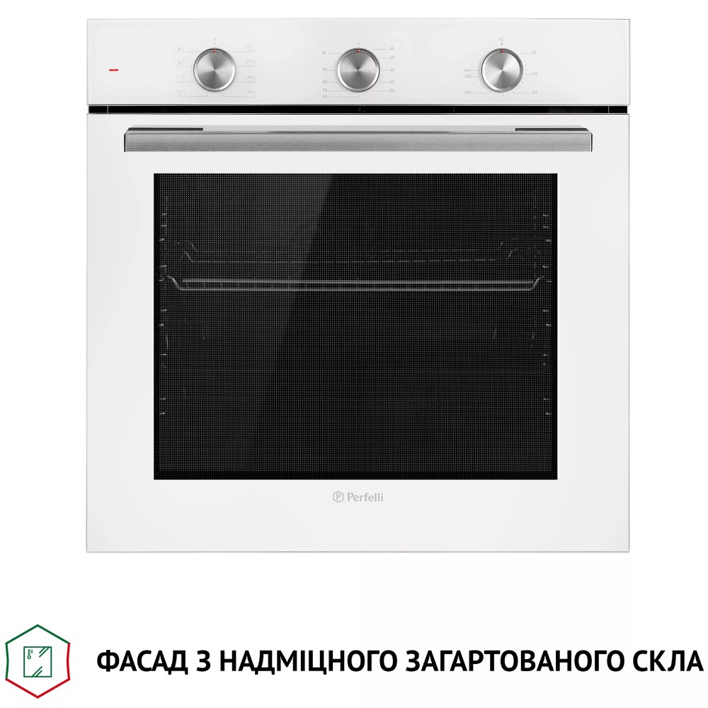 Встраиваемая духовка PERFELLI DIAMOND 6M8L BIANCO (0450048) Дополнительно тангенциальное охлаждение; мощность подключения: 2509 Вт