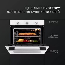 Встраиваемая духовка PERFELLI DIAMOND 6M8L BIANCO (0450048)