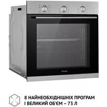 Встраиваемая духовка PERFELLI DIAMOND 6M8L INOX (0450049)