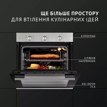 Встраиваемая духовка PERFELLI DIAMOND 6M8L INOX (0450049)
