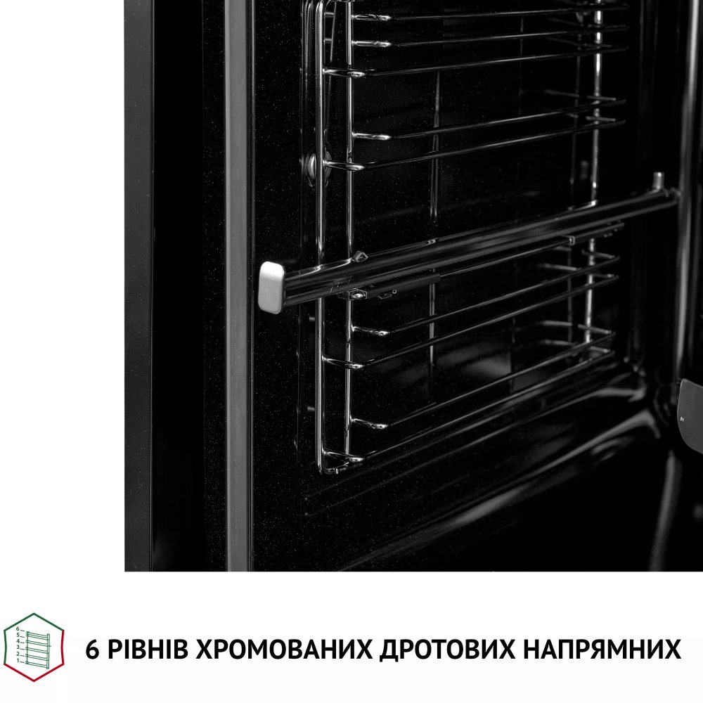 Изображение Встраиваемая духовка PERFELLI DIAMOND 6D10NS NERO (0450050)
