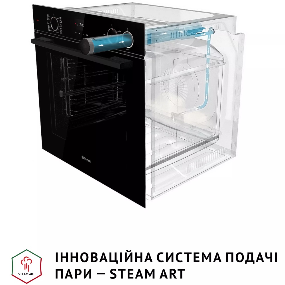 Покупка Встраиваемая духовка PERFELLI DIAMOND 6D10NS NERO (0450050)
