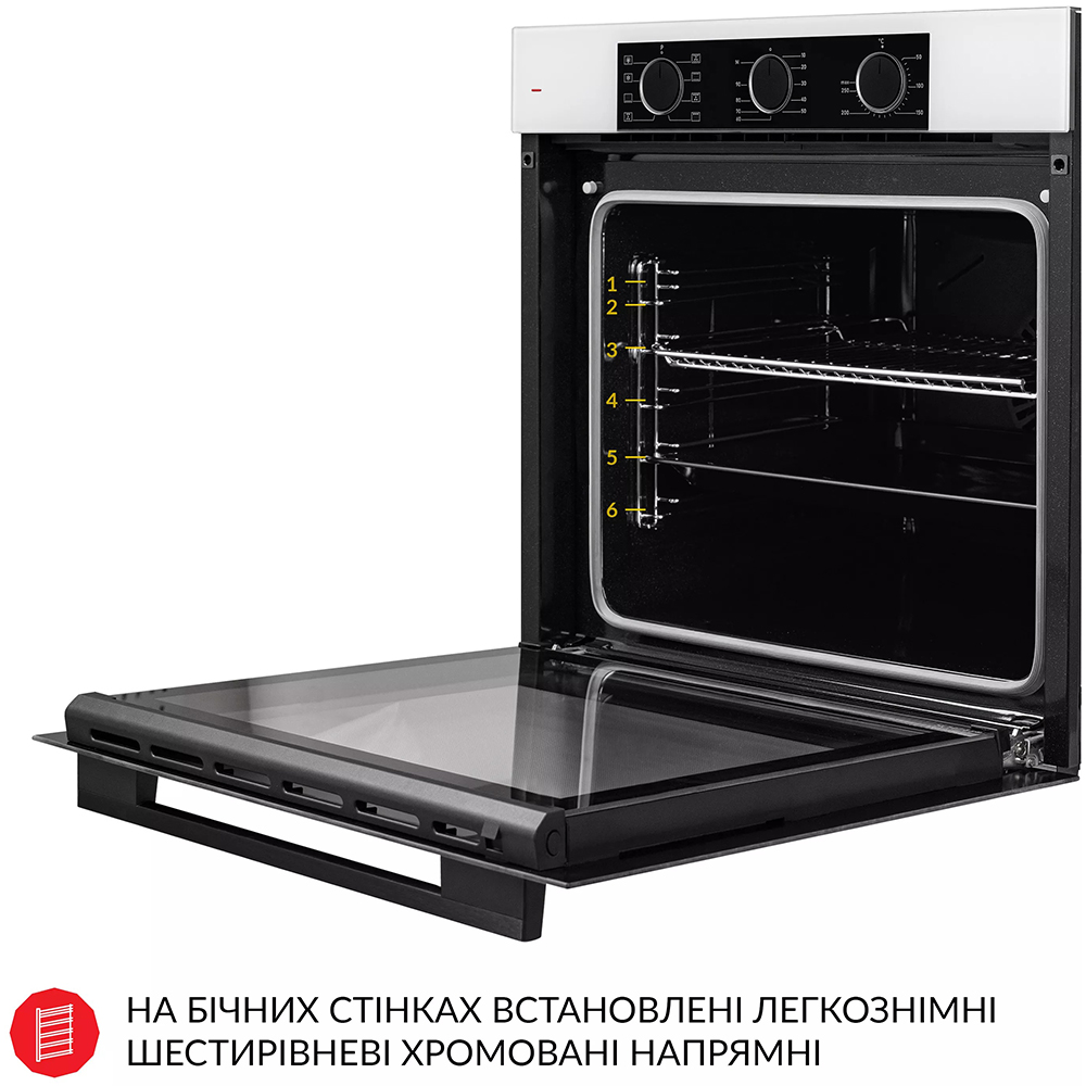 В Фокстрот Встраиваемая духовка WEILOR FPO6F8WT