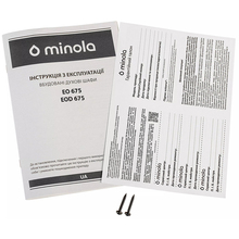Встраиваемая духовка  MINOLA EO 675 WH