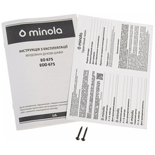 Встраиваемая духовка MINOLA EOD 675 BL